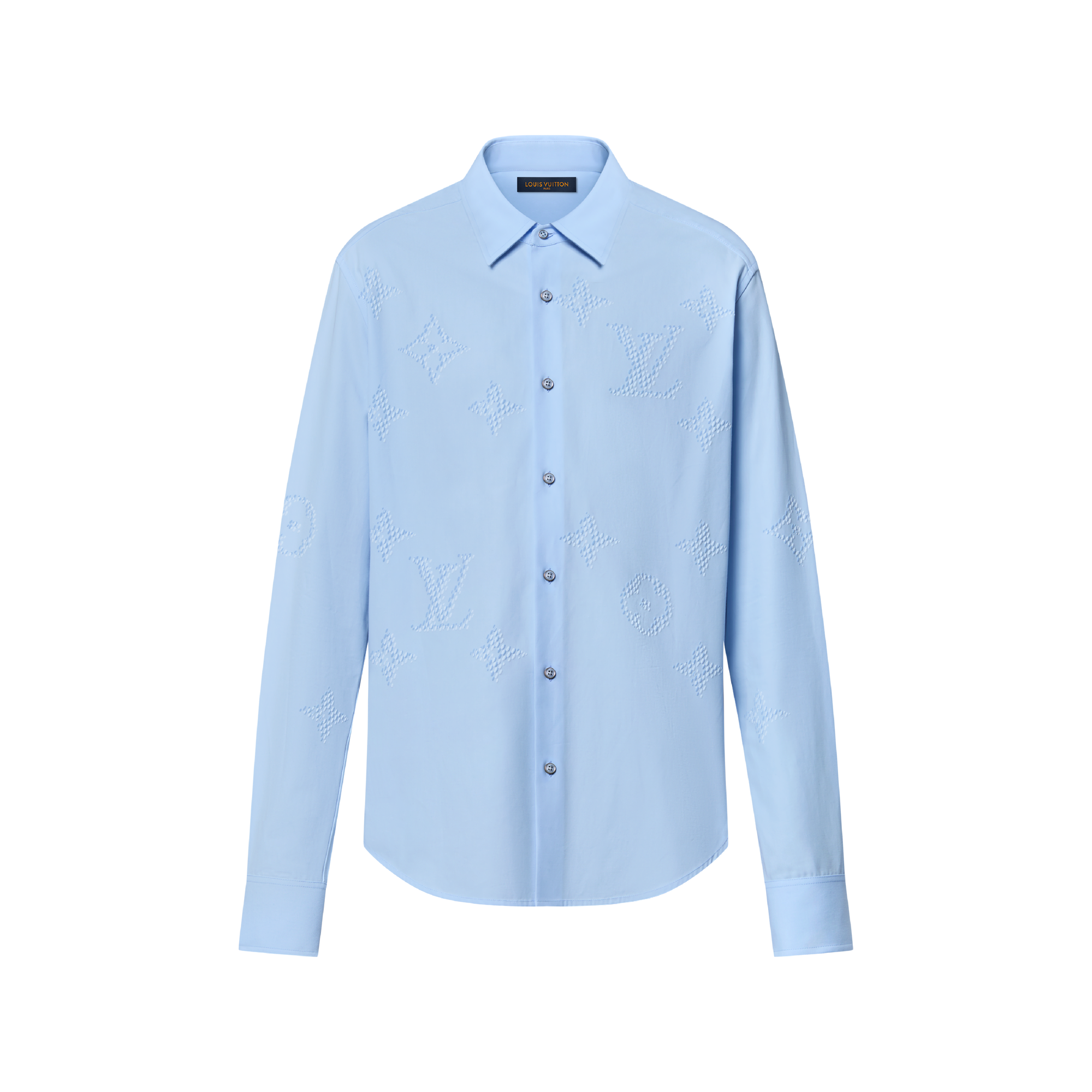 Louis Vuitton ワイシャツ Monogram Printed Long-Sleeved Shirt - Men - Ready-to-Wear | LOUIS